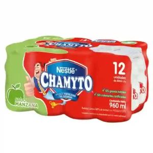Chamyto Bebida Láctea con Probióticos Sabor a Manzana Verde