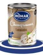 Champinones Homar laminados 400g,