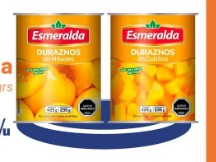 Duraznos Esmeralda mitades 425g,